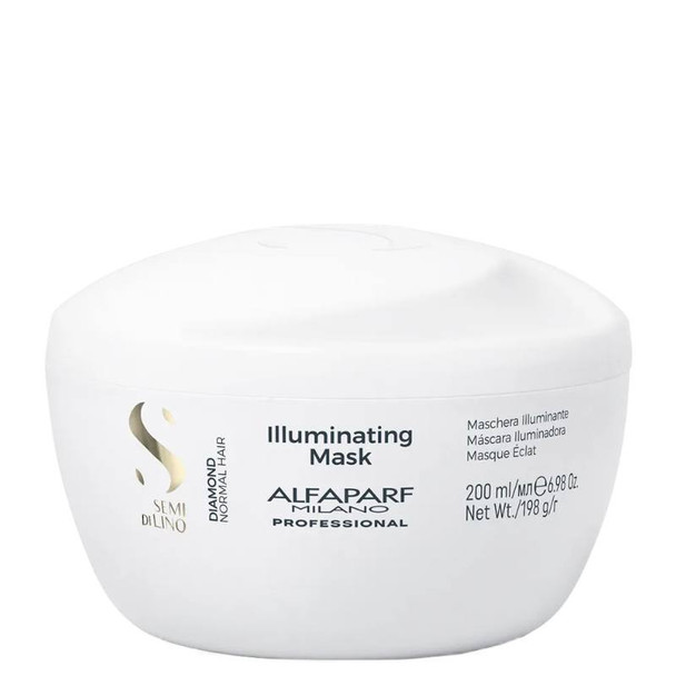Alfaparf Semi Di Lino Diamond Illuminating Mask 200ml Alfaparf Semi Di Lino Diamond Illuminating Mask 200ml
