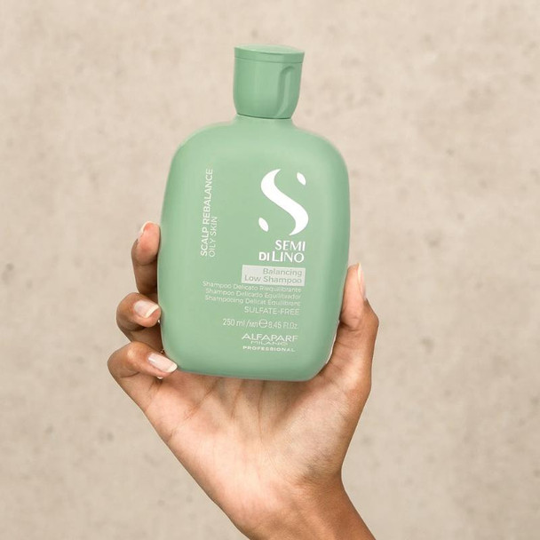 Alfaparf Semi Di Lino Scalp REBALANCE Balancing Shampoo 250ml Live