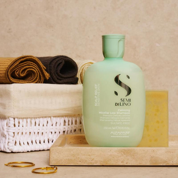 Alfaparf Semi Di Lino Scalp RELIEF Calming Shampoo 250ml Live 2