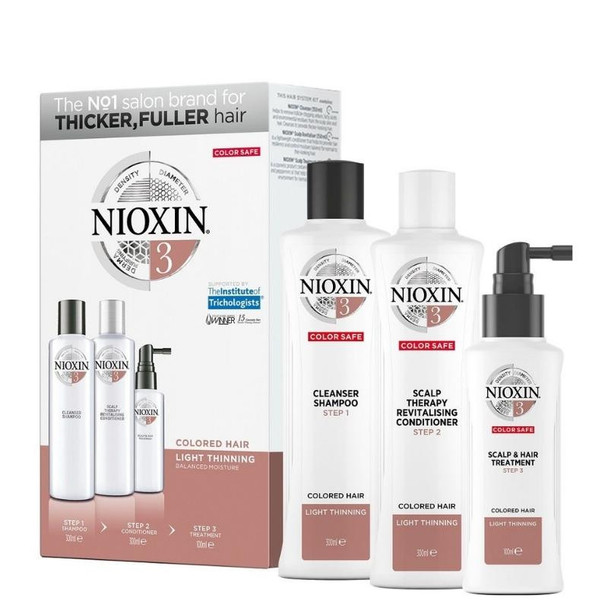 Nioxin Loyalty System Kit 3 (Normal/Thin/Treated)