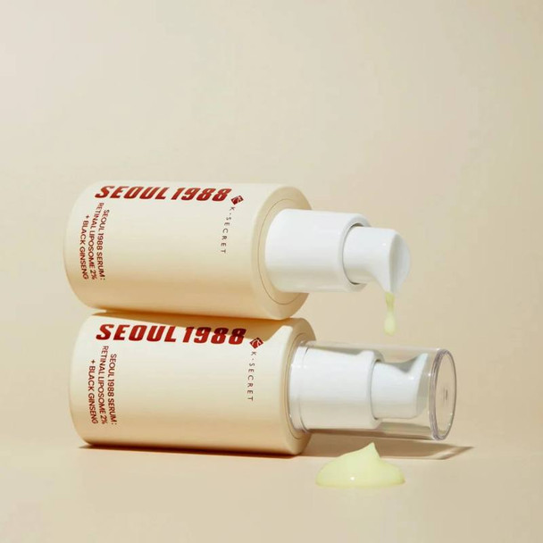 KSECRET SEOUL 1988 Serum - Retinal Liposome 2% + Black Ginseng 30ml 2 KSECRET SEOUL 1988 Serum - Retinal Liposome 2% + Black Ginseng 30ml 2