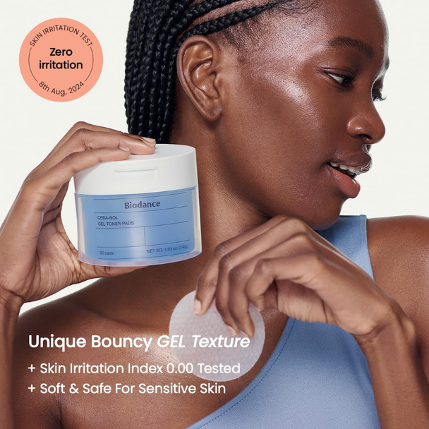 Biodance Cera-Nol Gel Toner Pads x60
