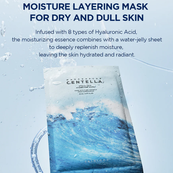 Skin1004 Madagascar Centella Hyalu-Cica Hydrating Sheet Mask 23ml