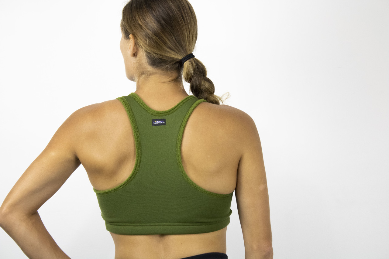 Boost Sports Bra Khaki