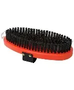 T179O Brush Oval, steel