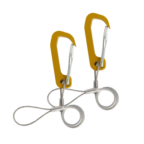 Coil Leash w/Biner