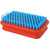 T160B Brush rect., fine blue nylon