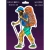 Hiker Diet Sticker