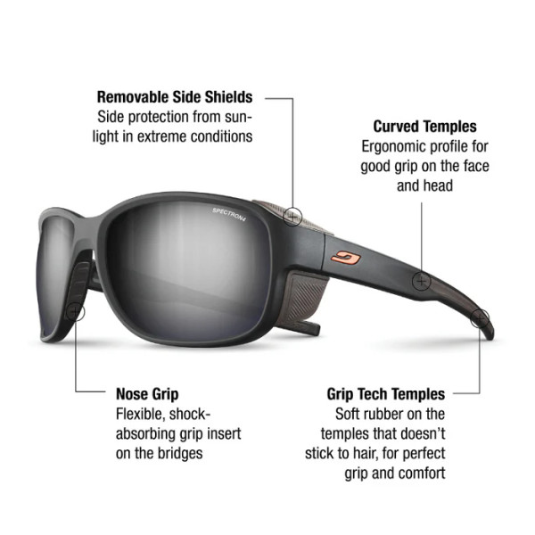 Julbo Montebianco 2 Black / Orange