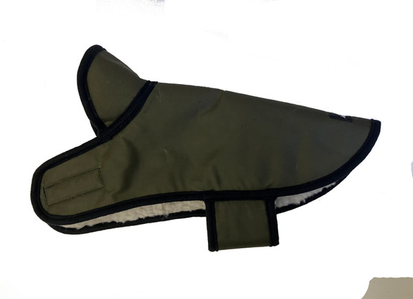Waxed Cotton Dog Coat