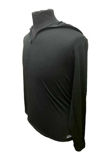 トップス ROA HIKING GRID HOODIE M ROA Grid Hoodie - Black | Always in Colour