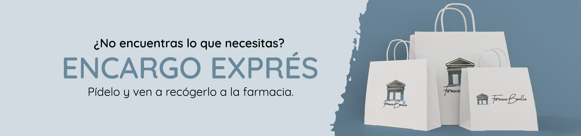 Encargo exprés en Farmacia Bonillo en Ibi, Alicante