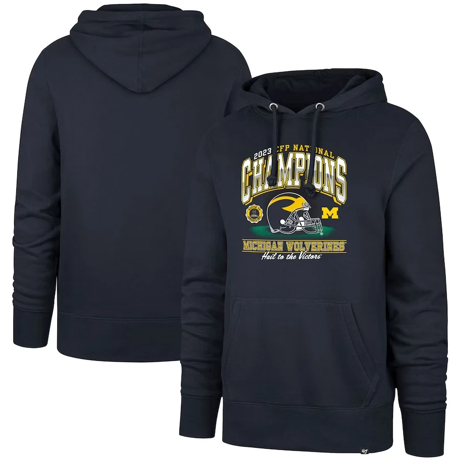 Michigan Wolverines '47 Brand 2023 National Champions Pullover