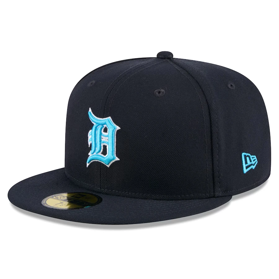 New Era Detroit Tigers 59FIFTY キャップ Detroit Tigers New Era 2024 Father's Day 59FIFTY Fitted Hat - Navy
