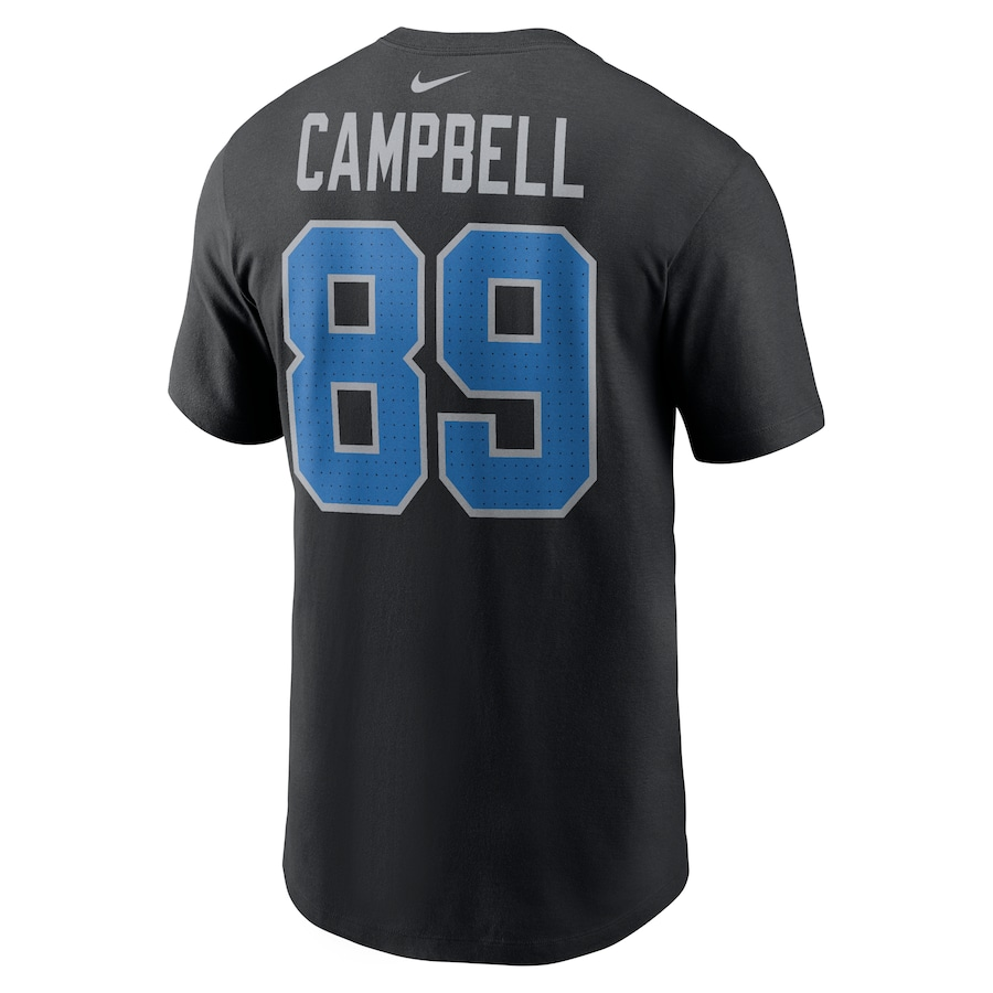 Dan Campbell Detroit Lions Nike Name and Number T-Shirt - Black