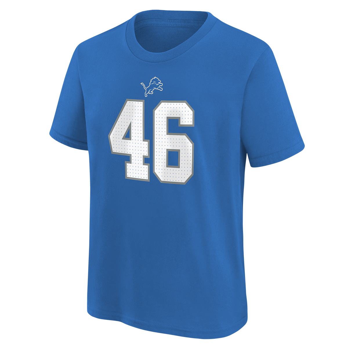 Jack Campbell Detroit Lions Youth Name and Number T-Shirt - Blue