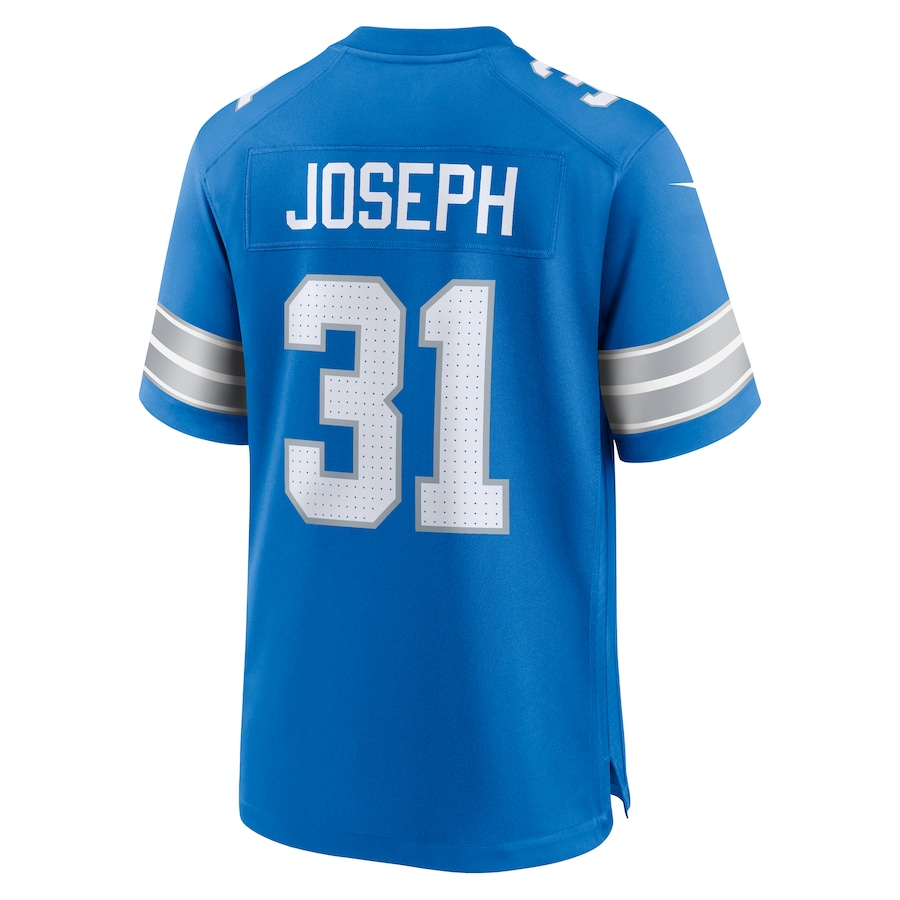Unofficial Blur Jersey ゲームシャツ ユニホーム サッカー Kerby Joseph Detroit Lions Nike Game Jersey - Blue