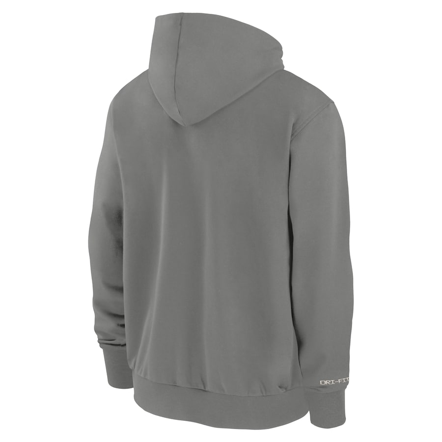 Detroit Tigers Nike Full-Zip Travel Hoodie - Dark Steel Gray