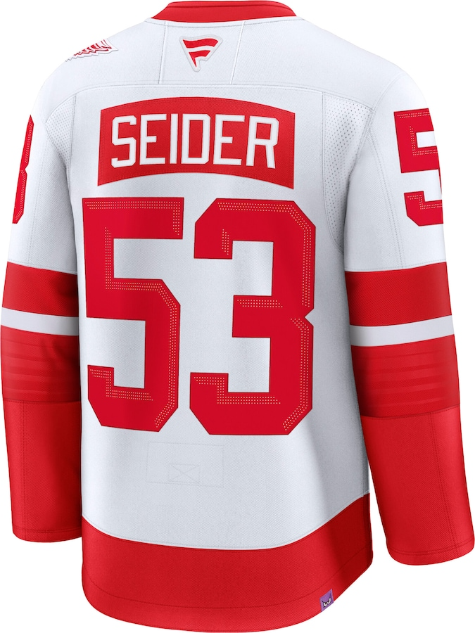 Moritz Seider Detroit Red Wings Fanatics 2025 NHL Stadium Series