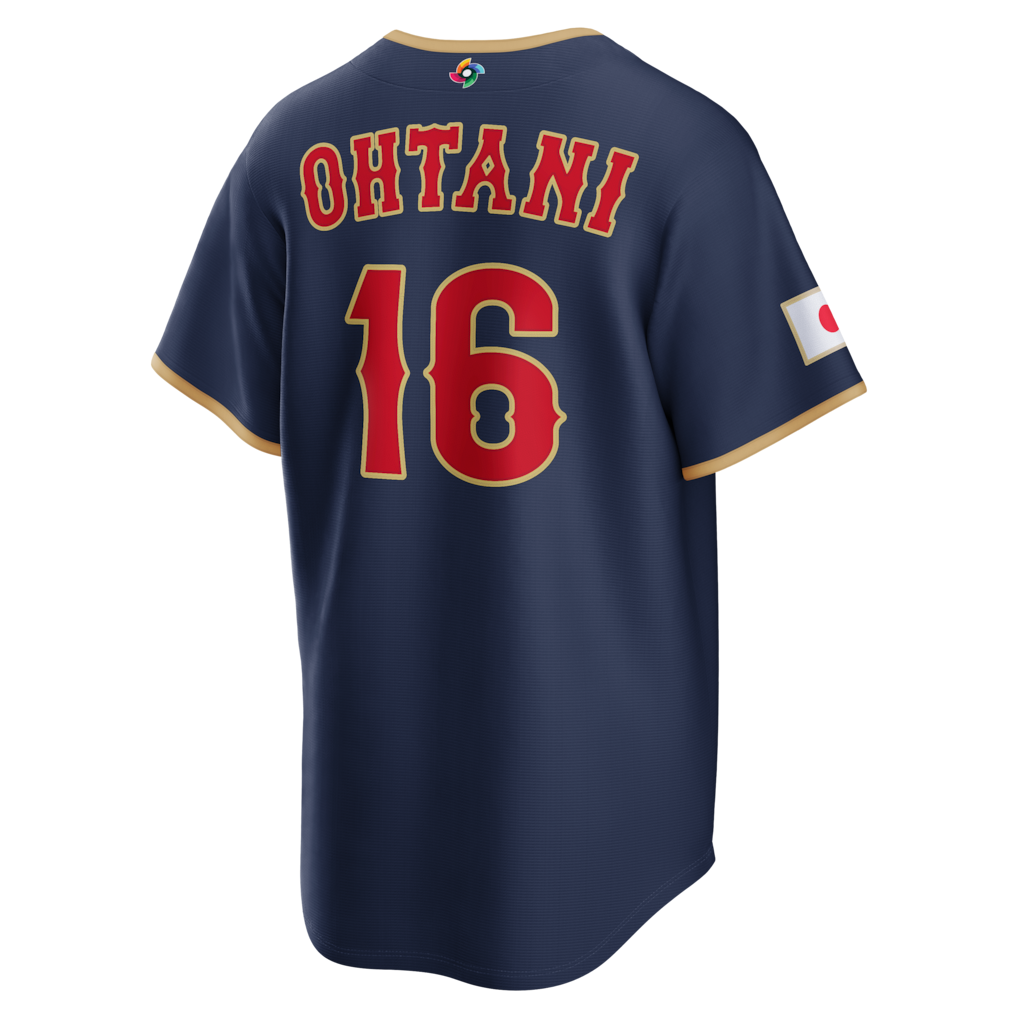 WBC 2026 OHTANI ユニフォーム 16番 ネイビー Shohei Ohtani Japan Baseball Nike 2026 World Baseball Classic Road