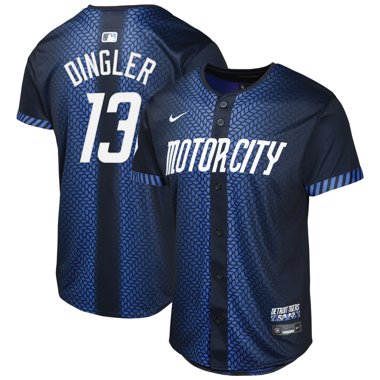 Dillon Dingler Detroit Tigers Nike Youth City Connect Limited