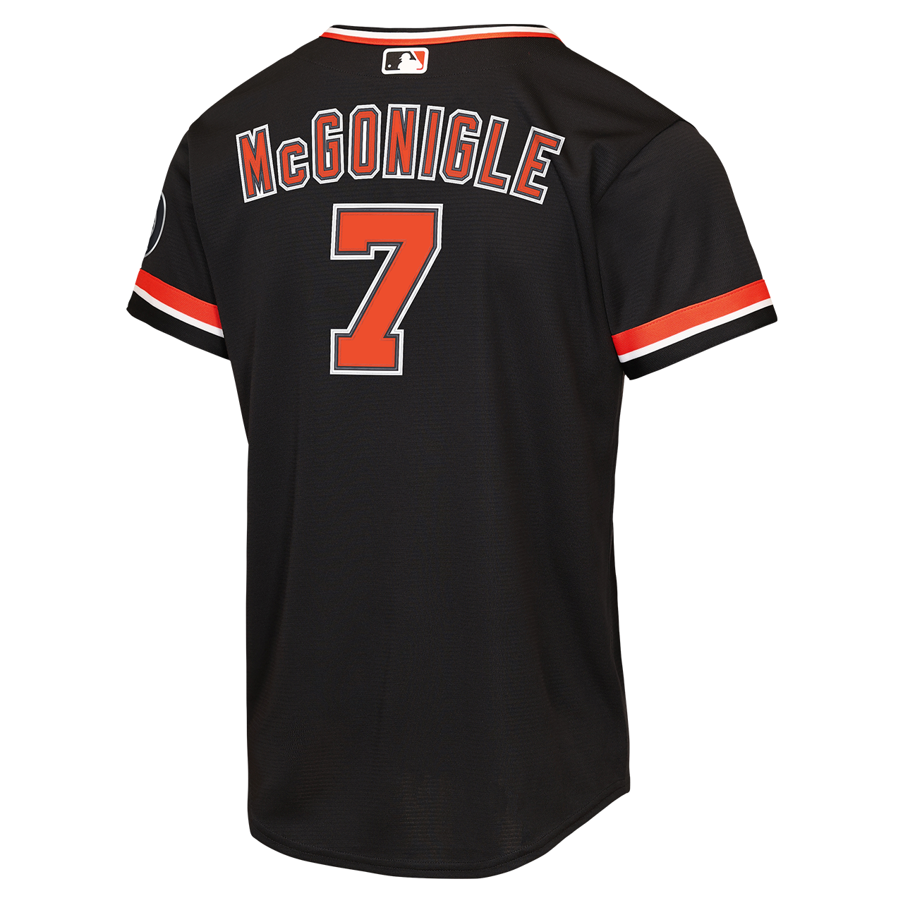 Kevin McGonigle Detroit Tigers Nike Youth Alternate Road Stadium