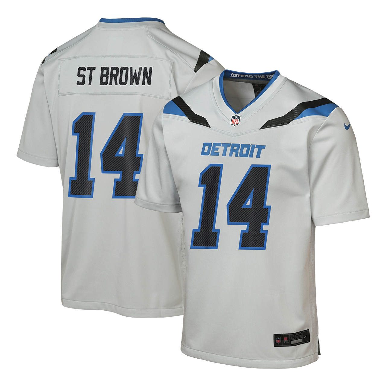 Amon-Ra St Brown Detroit Lions Nike Youth 2026 Rivalries Game