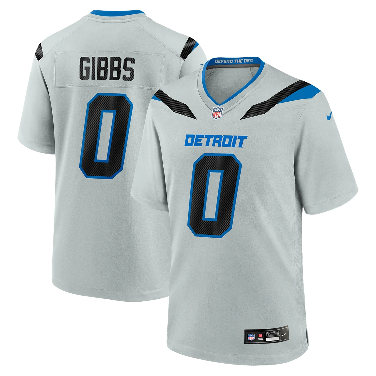 Jahmyr Gibbs Detroit Lions Nike 2026 Rivalries Game Jersey
