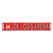 Authentic Street Signs Detroit Red Wings Joe Louis Arena Farewell Season Metal Street Sign