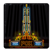 Detroit Fox Theatre Stone Tile Coaster