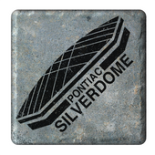 Pontiac Silverdome Stone Tile Coaster