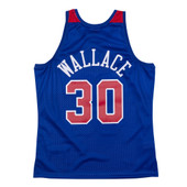 Mitchell & Ness Washington Bullets Royal Ben Wallace Swingman Jersey