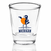 MI Culture Michigan Robin Shot Glass