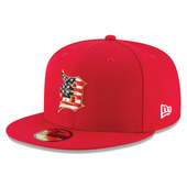 New Era Detroit Tigers Scarlet 59Fifty 2018 July 4th Fitted Hat