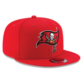 New Era Tampa Bay Buccaneers Red 9Fifty Basic Snapback Hat