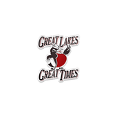 MI Culture Great Lakes Great Times Robin Lapel Pin