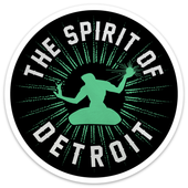 MI Culture Spirit of Detroit Vinyl Decal