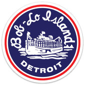 MI Culture Boblo Island Boat Detroit Vinyl Decal