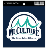 MI Culture Logo Vinyl Decal
