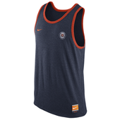 Nike Detroit Tigers Navy Cooperstown Tri-Blend Tank Top