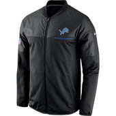 Nike Detroit Lions Black Elite Hybrid Full Zip Jacket