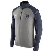 Nike Detroit Tigers Navy Dri-FIT Touch Fleece 1/2 Zip Jacket