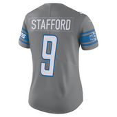 Nike Detroit Lions Women's Steel Matthew Stafford Color Rush Limited Jersey