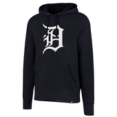 47 Brand Detroit Tigers Fall Navy Imprint Headline Pullover Hoodie