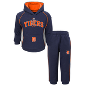 Majestic Detroit Tigers Toddler Navy Little Fan Fleece Set