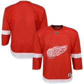 Detroit Red Wings Youth Home Replica Jersey - Red