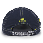 Adidas Michigan Wolverines Youth Girls Navy Distressed Houndstooth Adjustable Hat