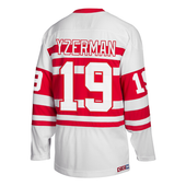 Mavin  Logo 7 Steve Yzerman Jersey NHL Detroit Red Wings Hockey L