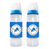 Baby Fanatic Detroit Lions 2-Pack Baby Bottles