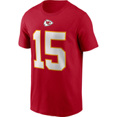 Nike Kansas City Chiefs Red Patrick Mahomes Player Name & Number T-Shirt